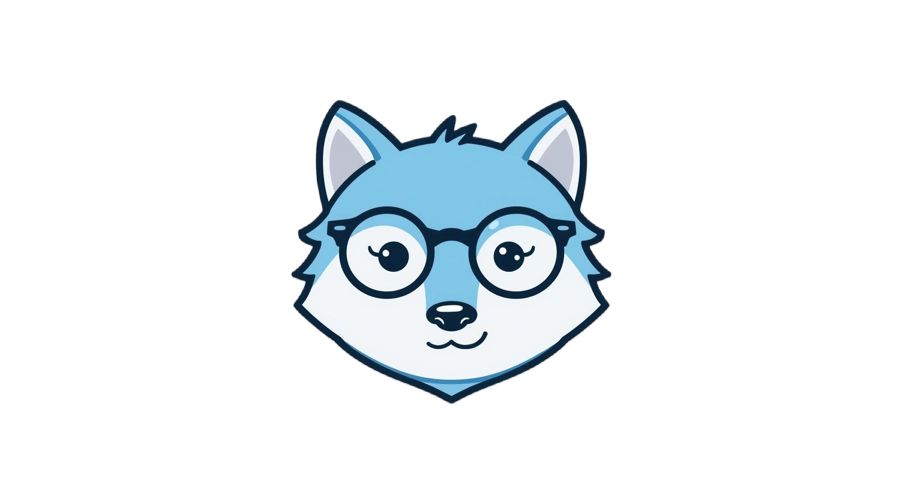 BuddyWolfy yapay zekâ destekli kelime öğrenme platformunun logosu